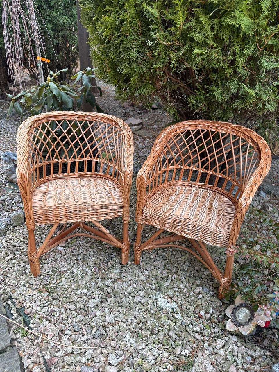 Handmade Wicker Kids Chair | Rattan Children’s Armchair | Rustic Nursery Furniture