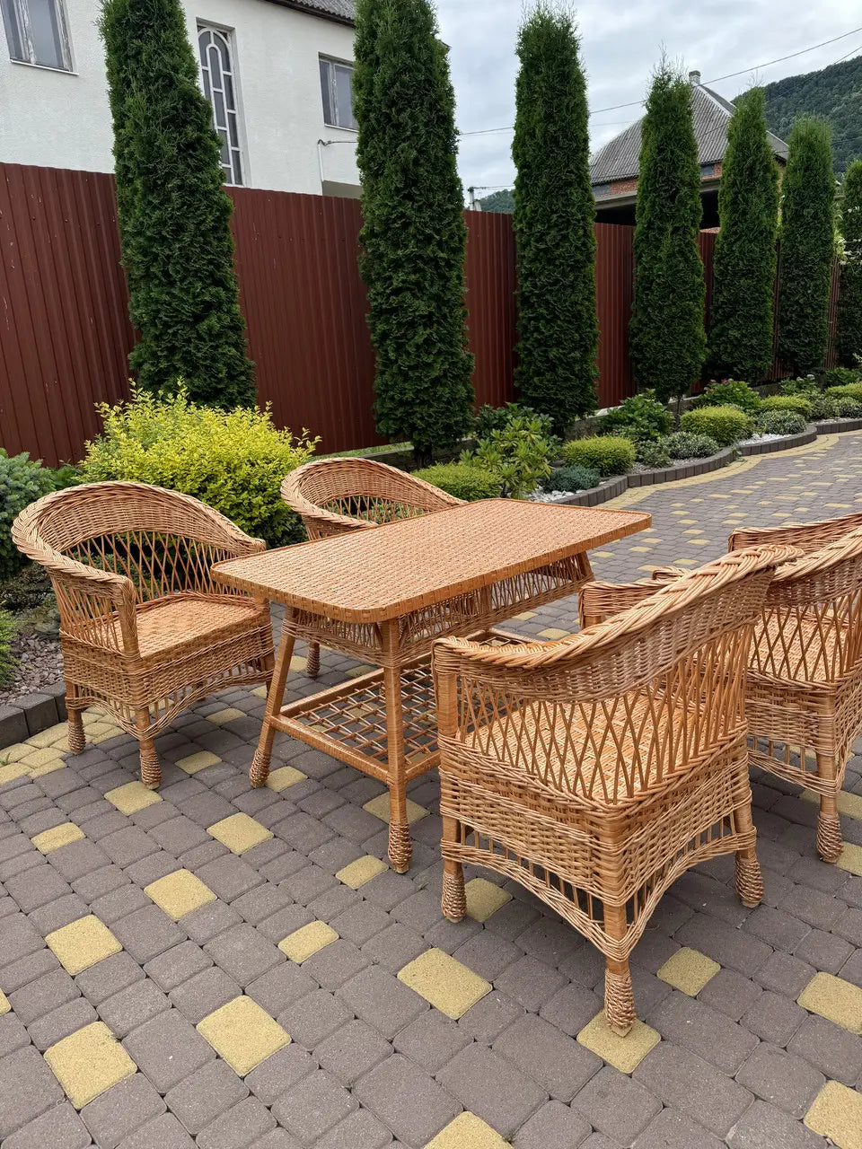 Wicker Furniture Set